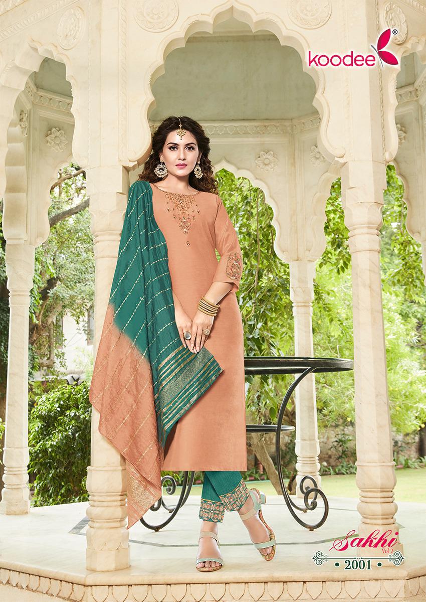 Sakhi 2 By Koodee Readymade Salwar Suit Catalog